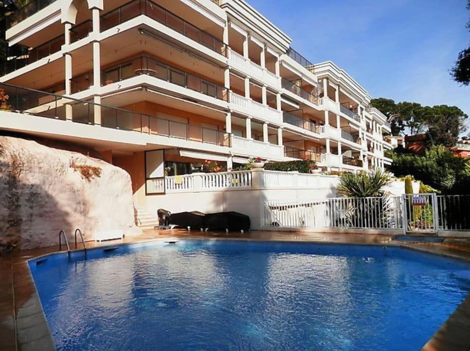 Residence De Luxe Sun Paradis, Studio Terrasse, Vue Mer Piscine Cannes Exterior photo